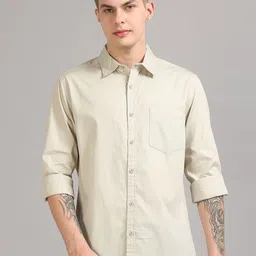 HERE&NOW Men Opaque Casual Shirt-image-60
