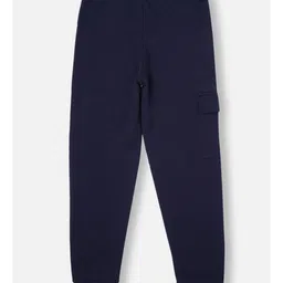 Pepe Jeans Woven Ankle Length Washed Colour Trouser - Navy Blue image 2