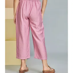 Peppermint Woven Solid Pant - Pink image 3