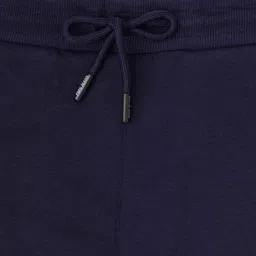 Pepe Jeans Woven Ankle Length Washed Colour Trouser - Navy Blue image 3