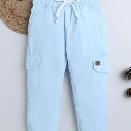 BAATCHEET Boys Pure Cotton Mid-Rise Joggers-picture-17