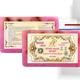 pihaaru Pack of 2 ,Rose Touch Herbal Soap – Smooth & Nourishing (200gm)'-picture-36