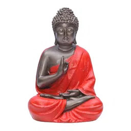 Ashnam Bronze-Toned Teaching Buddha Figurine Showpiece-picture-29
