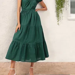 DressBerry Holiday Allure In Tiered A-Line Dress-picture-10