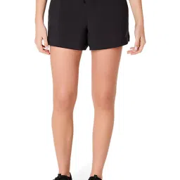ASICS Womens Performance Black Actibreeze Woven 4In Shorts-picture-12