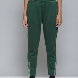 Alcis Women Teal Green Solid Track Pants-picture-4