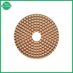 B K JAGAN & CO Polishing Pad for Granite Marble Stone 4 inch Model No 58P15P (Grit 3000, 2 pcs) image 2
