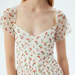 Koton Printed Sweetheart Neck Jumpsuit image 2