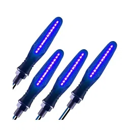 Cartronics Pencil Type Blue LED Indicator  for TVS Phoenix (Pack of 4 Pcs) image 2