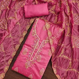 Maroosh Embellished Unstitched Dress Material-picture-20