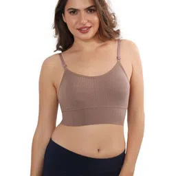 Moda Rapido Women Pack of 2 Solid Full Coverage Lightly Padded Non-Wired Everyday Bra image 3