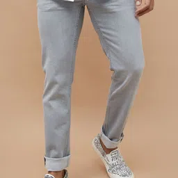 Forca Men Tapered Fit Mid-Rise Jeans-image-98