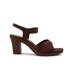 AROOM Open Toe Block Heels With Backstrap image 4