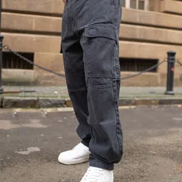 Powerlook Men Loose Fit Cargos Trousers image 3
