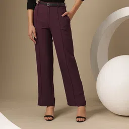 Chemistry Women Panel-Detail Trousers-image-9