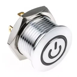 RS PRO Illuminated Push Button Switch Momentary 16 mm SPST Red LED 36 V DC, 1758443-image-28