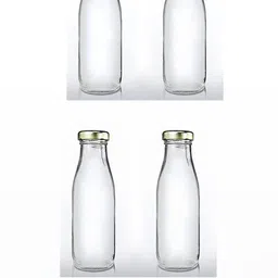 SOMIL Set Of Transparent Glass Water Bottle-picture-28