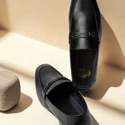 ATESBER by Inc.5 Men Leather Round Toe Loafers-image-57