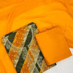 Just Fab Unstitched Dress Material-picture-19