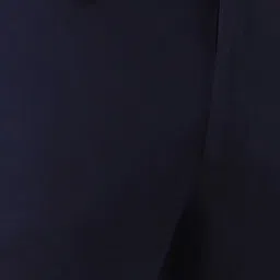 V Dot Navy Slim Fit Trousers image 4