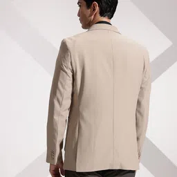 INVICTUS Notched Lapel Slim Fit Single Breasted Formal Blazer image 4