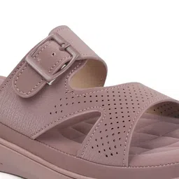 sneakers villa Flatform Heel Sandals with Buckles image 3