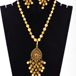 Guarantee Ornament House Brass Gold-Plated Jewellery Set-picture-29