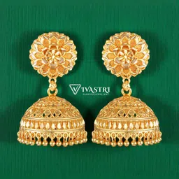 VIVASTRI Women Gold-Plated Alloy Earrings-picture-24