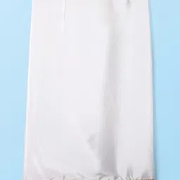 Babyhug Woven Half Sleeves Solid Shirt & Mundu Set - Navy Blue & White image 5