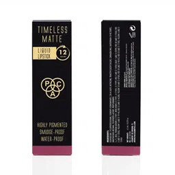 PAC Timeless Matte Waterproof & Long-Lasting Liquid Lipstick 6.5ml - Pink Princess image 3