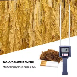 MxRady Tobacco Moisture Meter Pin Type with 8-40% Measurement Range and ±0.5% Accuracy, TK-100T image 2