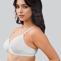 LUX VENUS Pack of 2 Full Coverage Lightly Padded Cotton Everyday Bra- All Day Comfort image 4