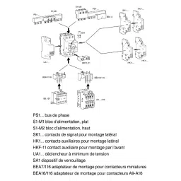 ABB Motor Protection Circuit Breaker, 1SAM250000R1001MS116-0.16 image 2