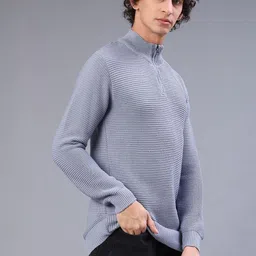 V-Mart Men Ribbed Pullover image 5