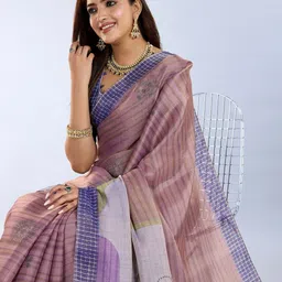 Moda Rapido Floral Silk Blend Saree image 2