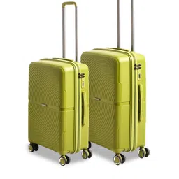 CARRIMATE Florence Set Of 2 360 Wheels Durable Hard-Sided Cabin & Medium Trolley Bags-picture-11