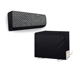 The Furnishing Tree Split AC Cover Set of Indoor and Outdoor Unit Used for 1 Ton Bluestar PLU Symme-picture-17