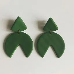 VMA PLAY FASHION Geometric Shaped Drop Earrings image 1
