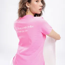 glitchez Typography Printed T-shirt-image-49