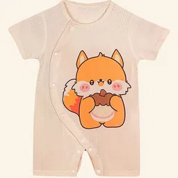 StyleCast x Revolte Infants Boys Printed Cotton Round Neck Rompers-image-89