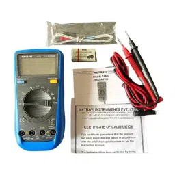 Metravi Digital TRMS Multimeter LCD Display Blue & Black, 19-SUPER image 5