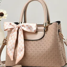 StyleCast Women Textured Structured Bow Detail Handheld Bag-picture-23