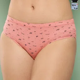 Leading Lady Pack Of 3 Printed Mid Rise Hipster Brief image 1