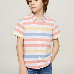 BAESD Boys Classic Multi Stripes Striped Casual Shirt-picture-29