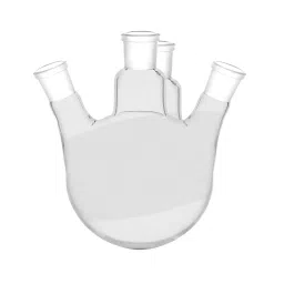 Omsons Germany 100 ml Angular Four Necks Round Bottom Flask 131/1 image 3