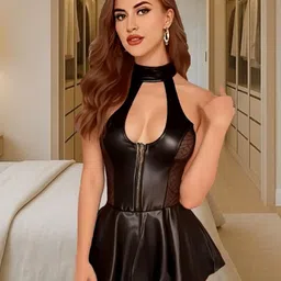 SECRETS BY ZEROKAATA Halter Neck Baby Doll-picture-21