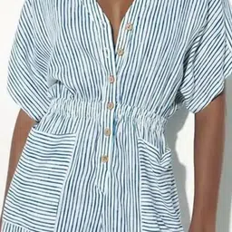 MONRSH Striped Basic Jumpsuit image 4