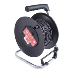 RS PRO Black Test Lead Extension Reel, 50m Cable Length, CAT II 1000 V safety category Model No 1253743-picture-24