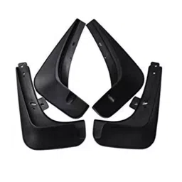 Auto Pearl Mud Flap/Splash Guard ‎ABS Plastic Black Compatible For Honda Amaze 2013,2014,2015,2016,2017 (T-I) (Set of 4)-image-97