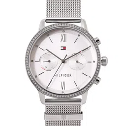 Tommy Hilfiger Women Embellished & Stainless Steel Textured Analogue Watch TH1782301W-image-22